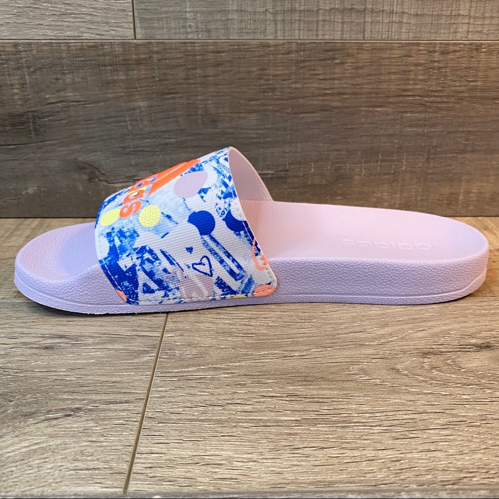Adidas Adilette Shower K Slides Purple - Picture 3 of 6